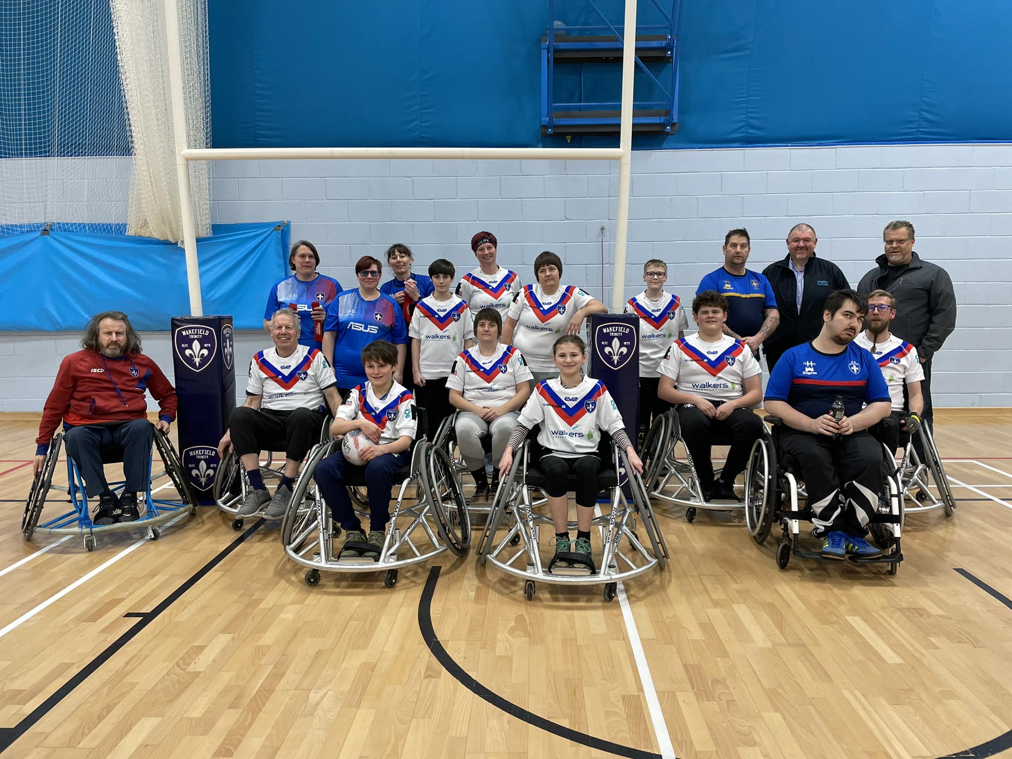 A fantastic day celebrating Wheelchair RL Wakefield Trinity R.L.F.C