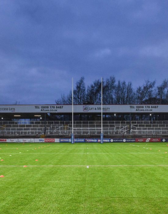 Wakefield, England - 3rd March 2023 -General view  Rugby League Betfred Super League Round Three, Wakefield Trinity vs Huddersfield Giants at Be Well Support Stadium, Wakefield, UK